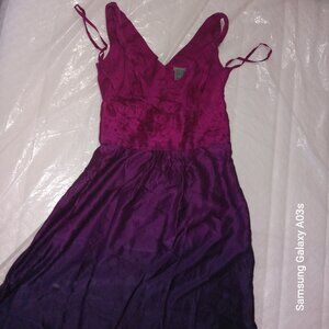 Ann Taylor Purple Ombre Dress